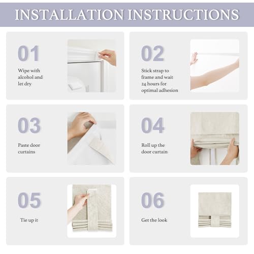 Image of RYB HOME Classroom Door Window Cover, 100% Blackout Shades for Classroom Windows and Doors Cover Lockdown Shades Blocks Views, W 8 x L 36 inch, Ivory, 1 Panel