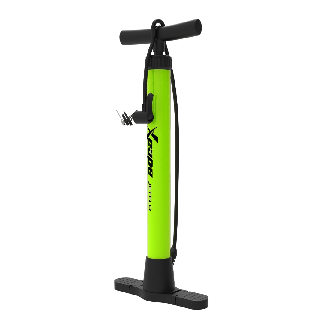 XCape JetFlo Pump | Tyre Inflation Pump | Metal Body | Foldable Base | high Pressure Capacity (Green) (B0DFQ7WSWH) Amazon Price History, Amazon Price Tracker