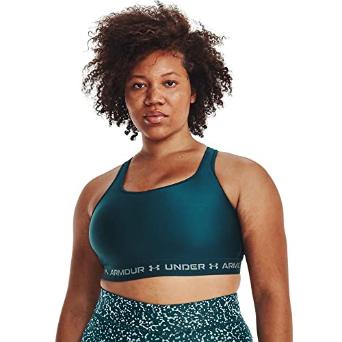 Image of Under Armour Women's Crossback Mid Impact Sports Bra