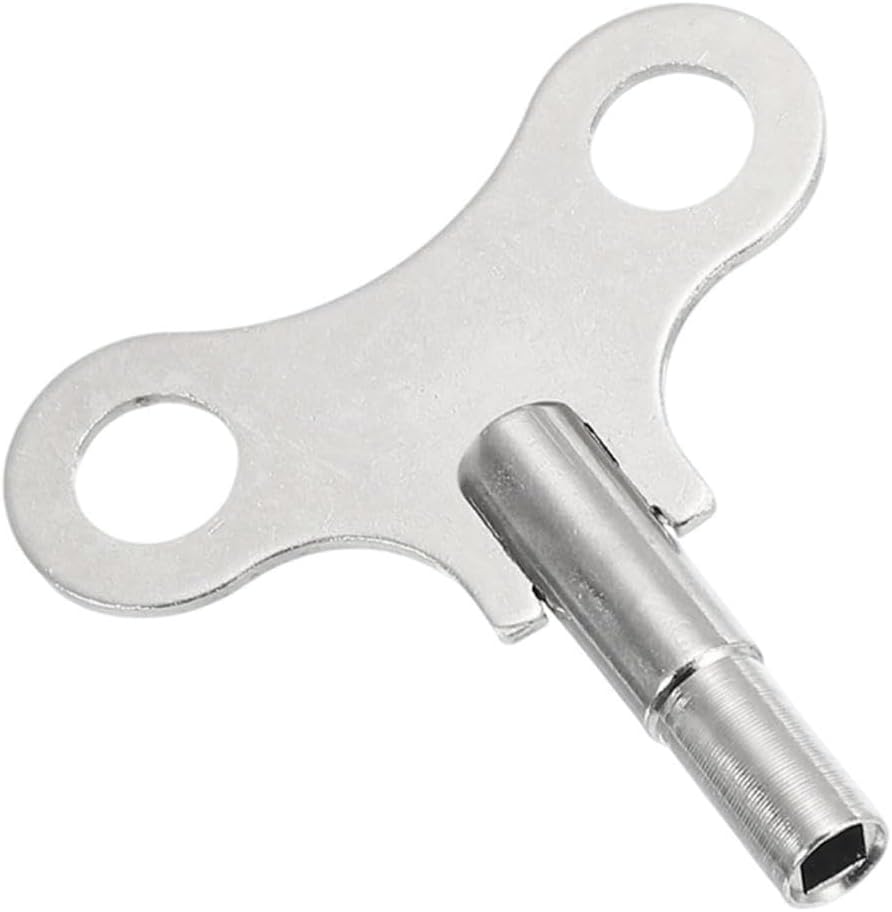 Clock Winding Key Ergonomic Collectors Steel Hobbyists for Mechanical Clocks Argent|Collectibles