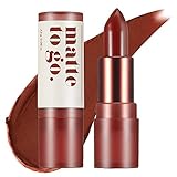 I’M MEME Matte To Go | Mini High-Pigment Matte Lipstick | 005 Eek | K-Beauty Korean Lipstick |...