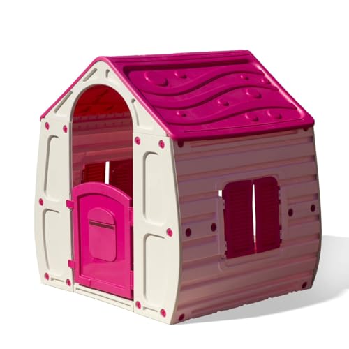 Pink Childrens Playhouse Wendy House Magical Play House Suitable For In Or Outdoors By Garden Store...