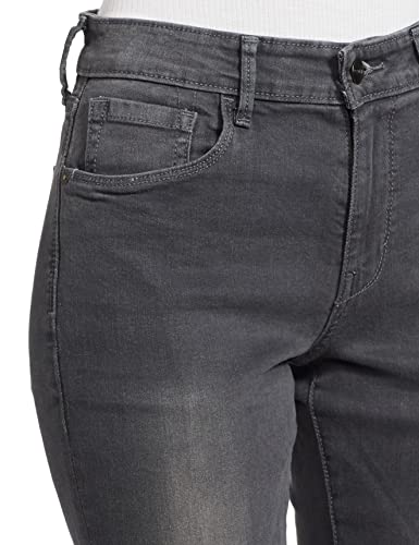Image of GO COLORS Women Mid Rise Premium Straight Jeans