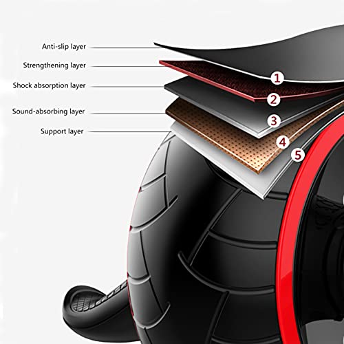 TOSAMC Ab Roller Wheel-Abs Workout Equipment for Abdominal Core Exercise at Home,Gym - Thumbnail 2