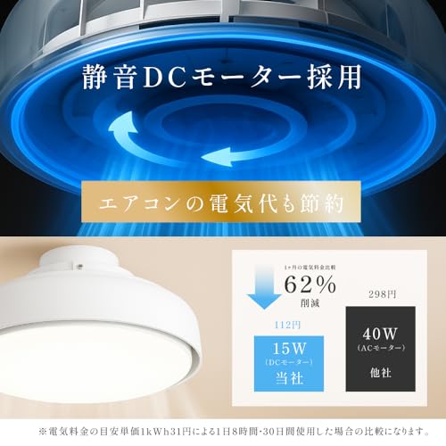 hidemasa シーリングファン ledcl-fl01 の商品画像 4