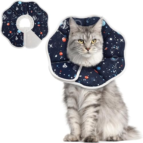 Dog Cone Collar Avont Cat Cone Collar Soft, Adjustable Recovery E