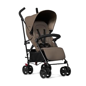 Silver Cross – Pop 2 Pushchair – Foldable Travel Stroller – Buggy – Adjustable/Lie Flat Seat – Newborn to 4 Years – Cobble