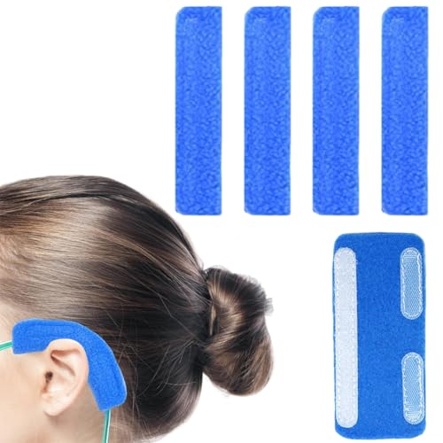 IKOPFLN 5 piezas Almohadillas para orejas de cánula nasal,protección para los oídos, para usuarios de oxígeno