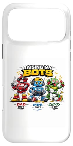 Raising Bots Dad Mini Chaos �ʔ��� �q��� ���[���A �o�C�i�� �X�}�z�P�[�X iPhone 17 Pro Max �p