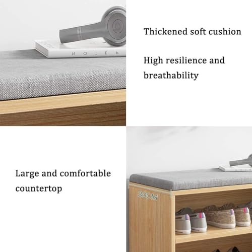 Banc de rangement chaussures de qualité pour porche et intérieur - 7