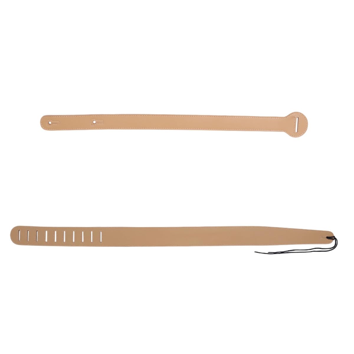 Verstellbarer Leder Gitarrengurt Gepolstert Robust Verschleißfest Gitarre Akustikgitarre Bass Geeignet Komfortabler Ersatzgurt Zubehör für Klassische Gitarren