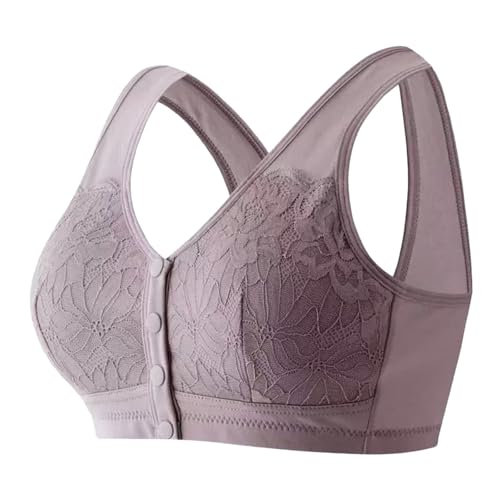 Soutien-gorge gainant en dentelle confortable pour les activités des seniors
