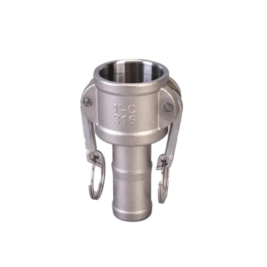DN65/80 DN100 304 Stainless Steel Camlock Fitting Camlock Quick Disconnect For Hose Pumps Fittings(C,DN65) Brass Hose