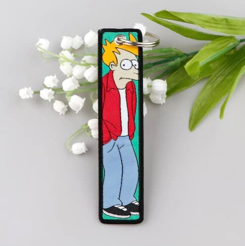 Futurama Fry Leela Bender Comedy Animated TV Show Keychain Key Tag Chain Fob Ring image 4