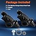 KPALAG 2PCS Upgraded Toughened Nylon Tire Machine Changer Mount Head Tools Tire Mount/Demount Heads Compatible with Tire Changers Replace#: 8183061 8182960 8183060