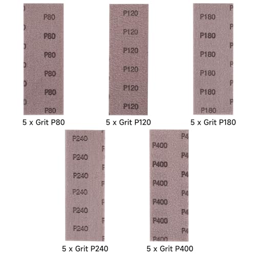 Shineboc 25pcs Mesh Sanding Sheets - Image 3