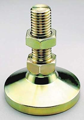 Leveling Mount, Swivel Stud, M8, 1in Base