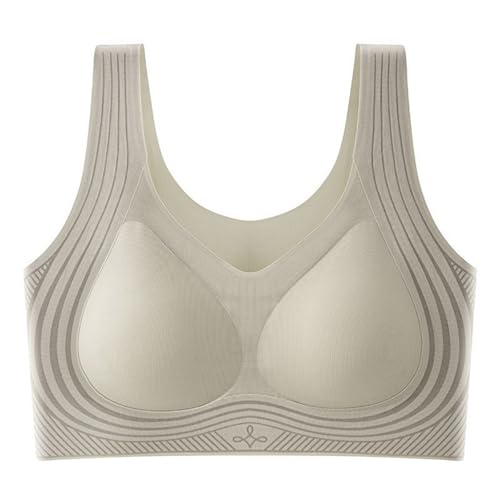 Sujetador de látex premium sin costuras con diseño anatómico para fitness y verano
