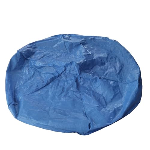 Bâche trampoline 2,4m indéchirable couverture de protection extérieure anti-UV