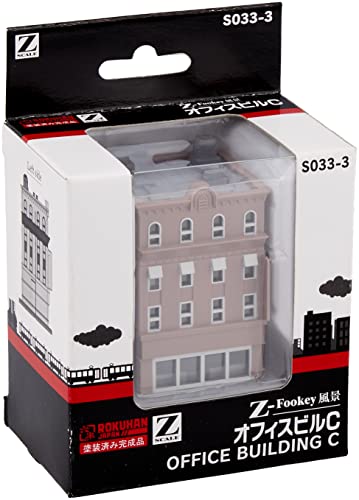 Rokuhan Échelle Z Bureau S033-3 Maquette de Construction C pour Décor de Train Miniature