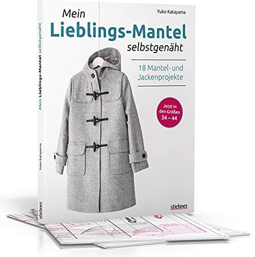 Mein Lieblings-Mantel selbstgenäht: Kombinieren Sie 5 Grundschnitte für 18 Modelle! Mäntel für jede Jahreszeit: Schnittmuster, Nähanleitungen und Video-Tutorials für Hobby-Schneiderinnen.