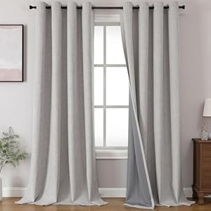Joydeco Blackout Curtains 96 Inches...