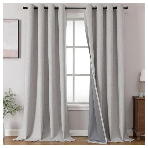 Joydeco Blackout Curtains 96 Inches Long
