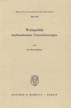 Paperback Werbepolitik Multinationaler Unternehmungen [German] Book