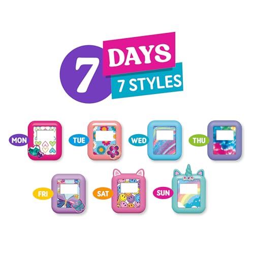 CRA-Z-Art Shimmer N Sparkle I Time Montre numérique avec Peaux décoratives, Cadres à Clipser et Bracelets pour Filles de 8 Ans – vue 5