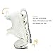 Wrezatro Women's Slip on Walking Running Shoes Blade Tennis Casual Fashion Sneakers Comfort Non Slip Work Sport Athletic Trainer White
