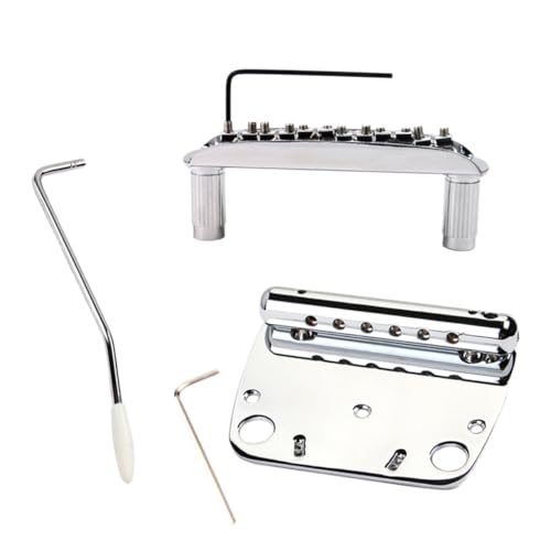 Tremolo bridge guitare électrique avec accessoires complets pour cordes et musiciens