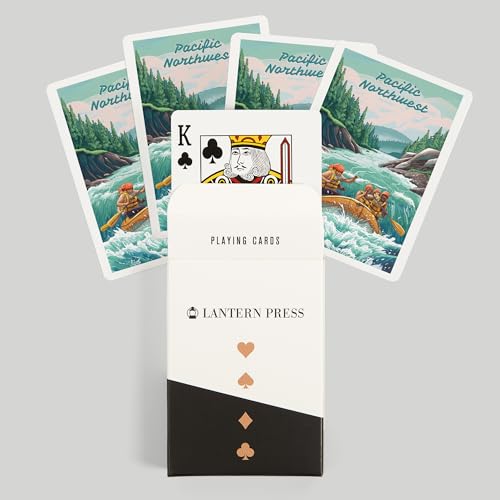Baraja de poker tamaño estándar con 52 cartas miniatura 6