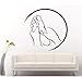 Produktbild Dalxsh Spa Massage Zeichen Aufkleber Vinyl Aufkleber Für Salon Relax Pamper Beauty Rest   Moderne Raumdekoration Aufkleber 57X56 Cm