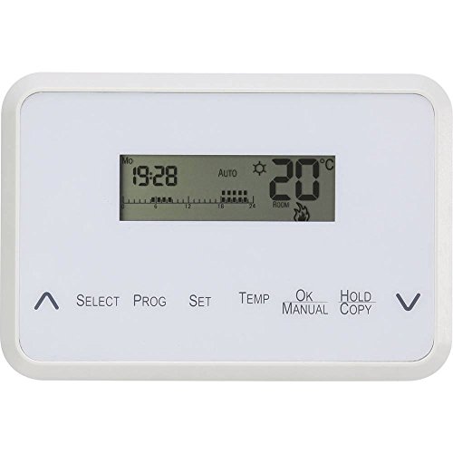 Preisvergleich Produktbild Basetech TS108 Raumthermostat Aufputz Wochenprogramm 5 bis 30 °C
