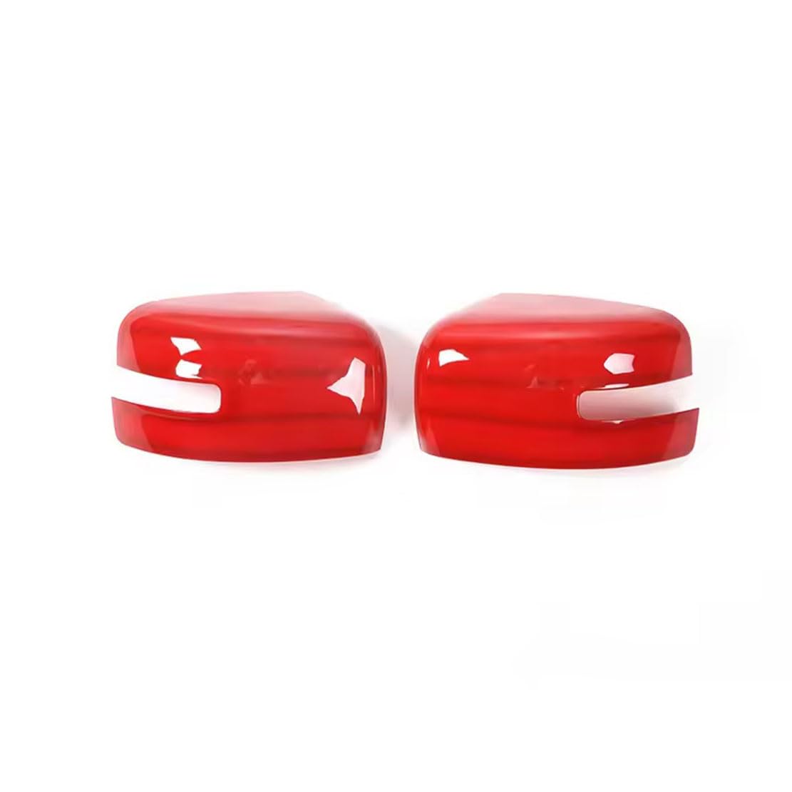 MSMDG Car wing mirror cover,Compatible with Jeep For 2015–2017,Auto Parts, red