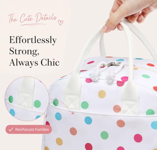 Image of LOVELYWIND Lunch Box for Women Cute Lunch Bags for Women Lunch Tote Bags Reusable Insulated Lunch Box Large Capacity Reusable Insulated Cooler for Work or Travel Gifts or Beach