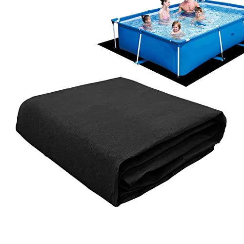 Almofada de forro de piso de piscina | Liner de 13 pés para Piscina Terrestre | Evita furos e prolon