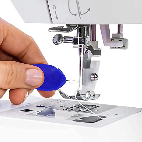 image for AZMIX Needle Threader for Hand Sewing Plastic Wire Loop DIY Simple Nee