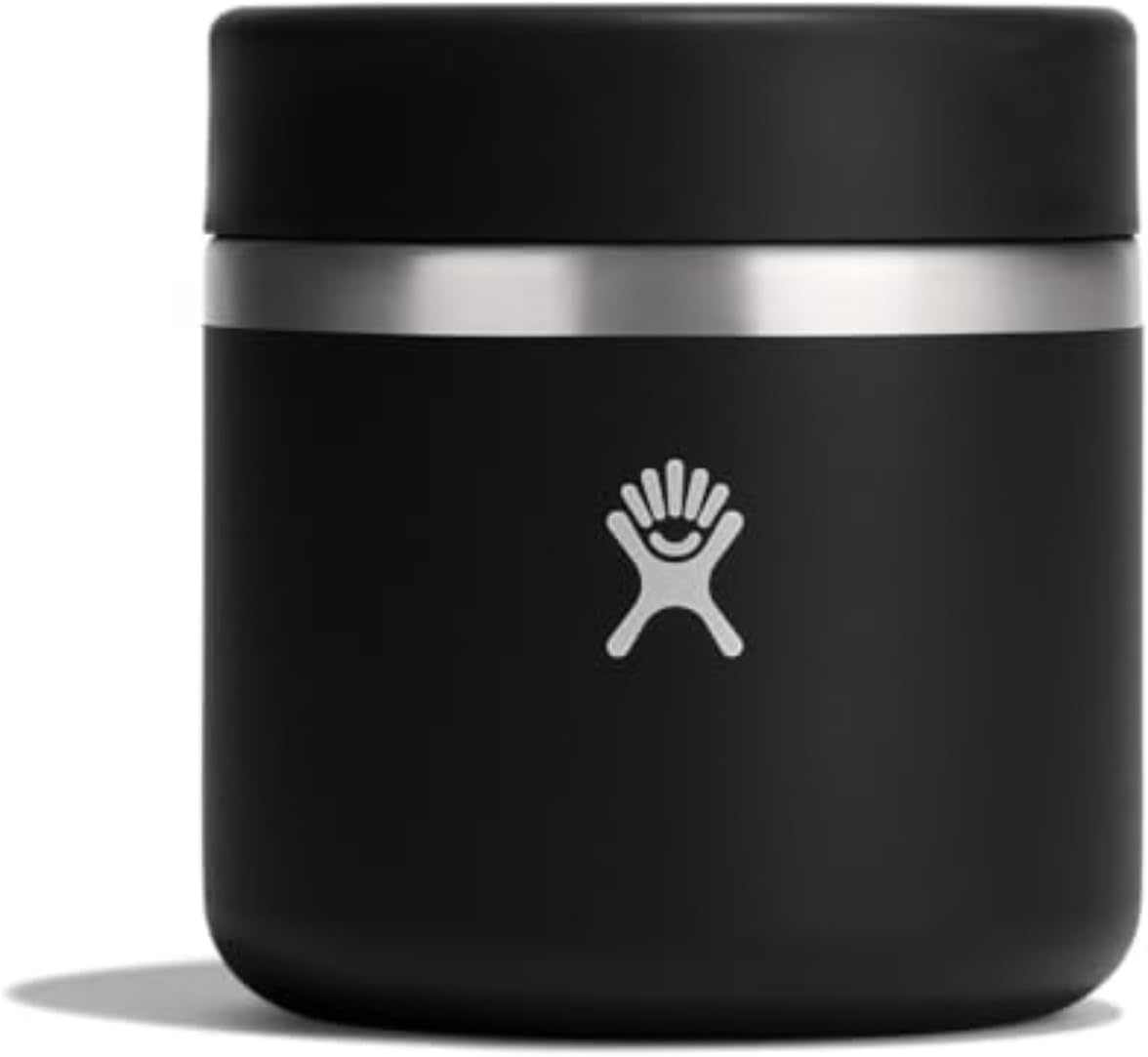 20 Oz Insulated Food Jar Black