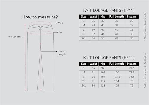 Image of GO COLORS Soft Cotton Lounge Pants Full Length for Women| Breathable, Mid Rise
