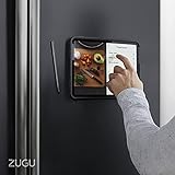 ZUGU Funda para iPad Pro 12 9 2022 2021 6 5 Generaci n Case Protector con 10 ngulos de Visi n Ajustables Magn ticos Carga Inal mbrica del Apple Pencil Auto Reposo Activaci n Negro