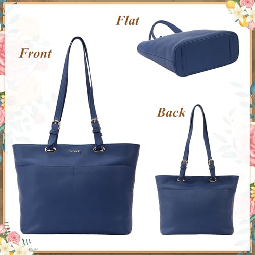 Image of Banuce Large Capacity Leather Tote Bag for Women Shoulder Satchel Purses and Handbags Hobo Bag