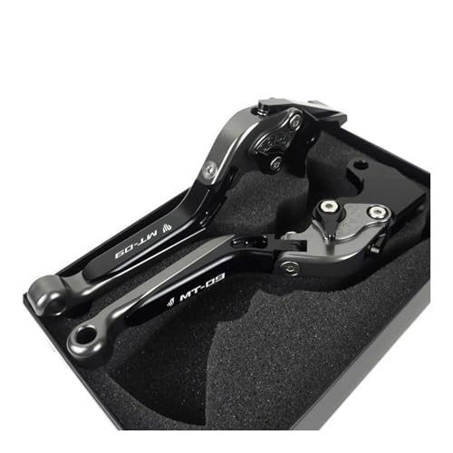 Brems und Kupplungshebel CNC Aluminium Motorrad Einstellbare Bremsen Kupplung Hebel Kompatibel Mit Yamaha Für MT09 Für MT-09 2021(C)