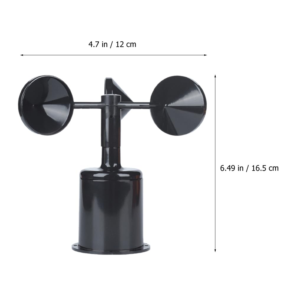 Yardwe Coque En Plastique D'Anémomètre Pour Indicateur De Vent Protection Robuste En Abs Partie Remplaçable Pour Capteur De Vent Avec Installation Facile Et Mesure Précise