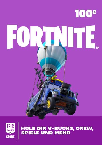 Fortnite-Geschenkkarte 100€ │ Digital Code für Deutschland 100.00 EUR | PC Code