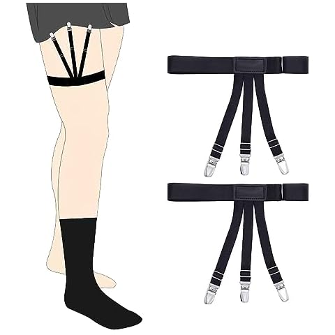 FOX-TECH Men's Shirt Rack, Men's Shirt Pleating Machine with Non-Slip Locking Clips, Adjustable Shirt Holder (Black-1) Cover