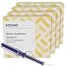 Amazon Brand - Solimo Plastic Applicator Tampons, Regular Absorbency, Unscented, 144 Count (4 packs of 36)