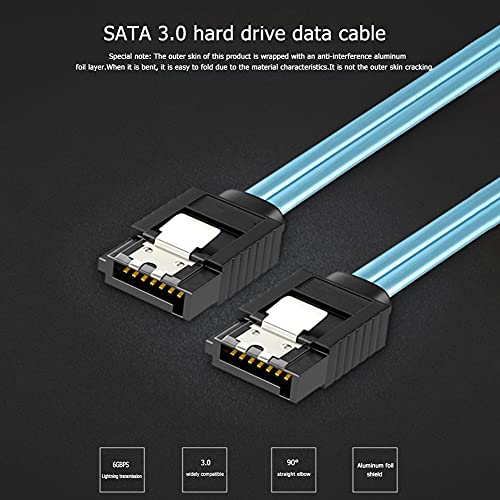 Cable SATA III 7 Pin a 7 Pin para disco duro 1m miniatura 2
