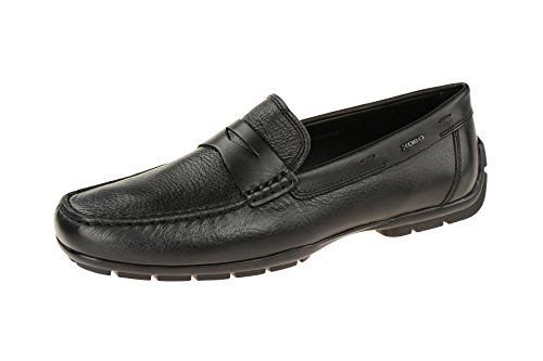 Geox Men's U Moner W 2fit D Mocassins, Black Black Black C0539, 12 UK