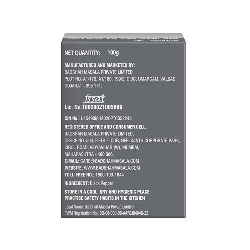 Badshah Black Pepper Powder 100 Gm - Image 5 thumbnail